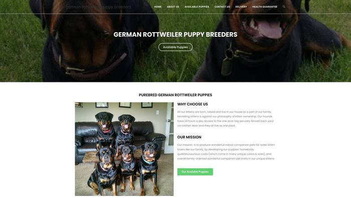 Germanrottweilerpuppybreeders.com - Germanshepherd Puppy Scam Review