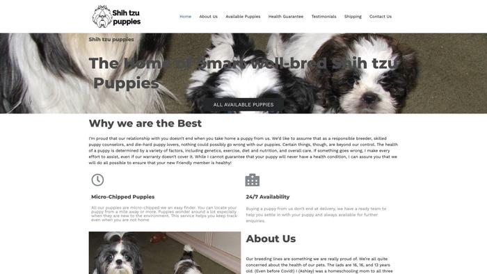 Greatshihtzupuppiesgarden.com - Shihtzu Puppy Scam Review