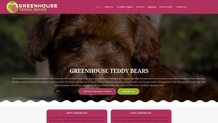 Greenhouseteddybears.com - Shichon Puppy Scam Review