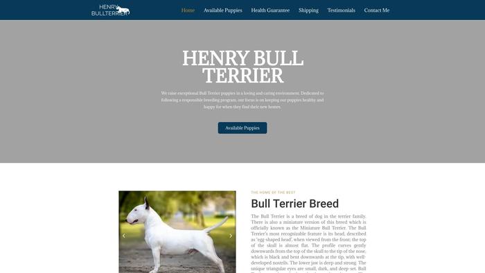 Henrybullterriers.com - Terrier Puppy Scam Review