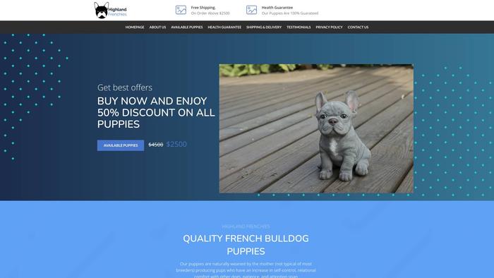 Highlandfrenchies.com - French Bulldog Puppy Scam Review