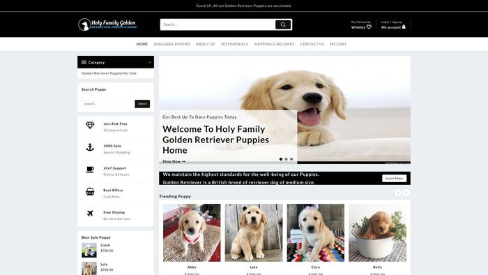 Holyfamilygoldenretrieveepupppieshome.com - Golden Retriever Puppy Scam Review