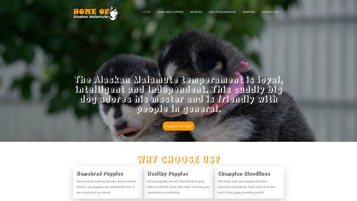 Homeofalaskanmalamute.com - Malamute Puppy Scam Review