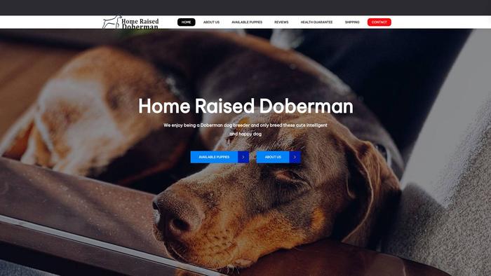 Homeraiseddoberman.com - Doberman Pinscher Puppy Scam Review