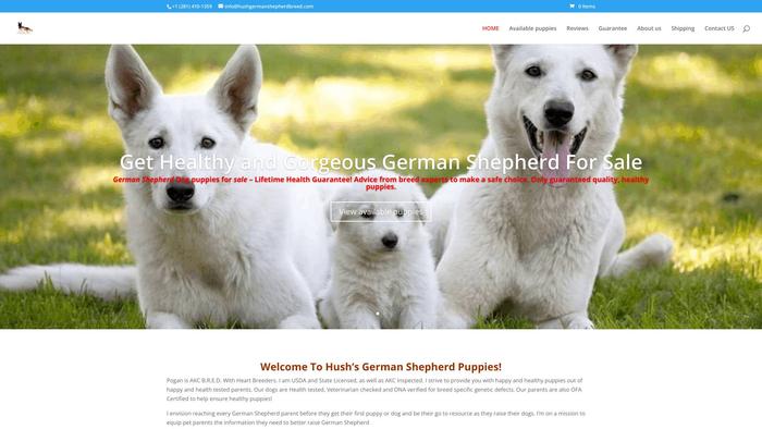 Hushgermanshepherdbreed.com - Germanshepherd Puppy Scam Review