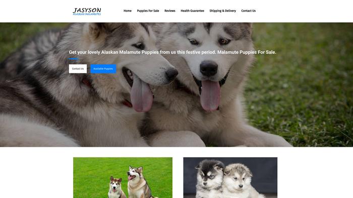 Jaysonalaskanmalamutepuppies.com - Malamute Puppy Scam Review