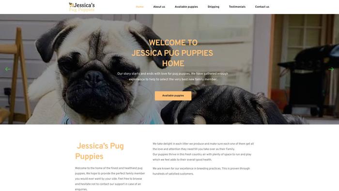 Jessicapugpuppies.com - Pug Puppy Scam Review