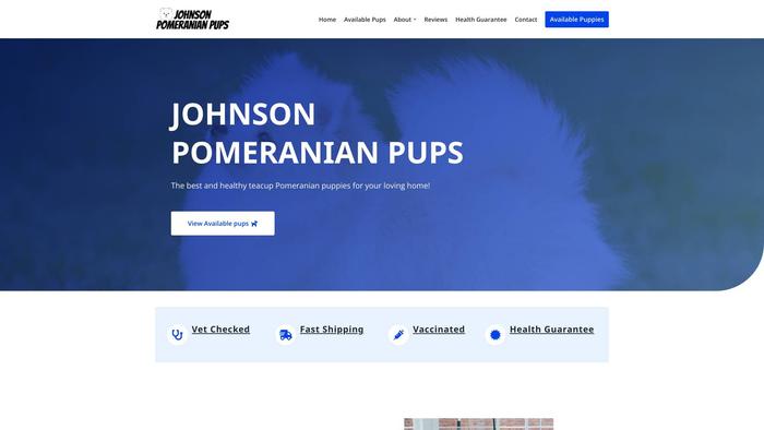 Johnsonpomeranianpetshop.com - Pomeranian Puppy Scam Review