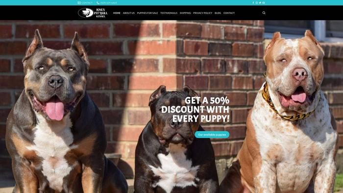 Jonespitbullkennel.com - Pit Bull Puppy Scam Review