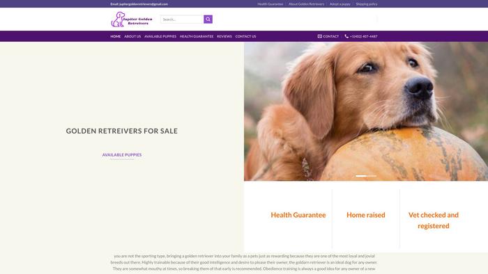 Jupitergoldenretrievers.com - Golden Retriever Puppy Scam Review