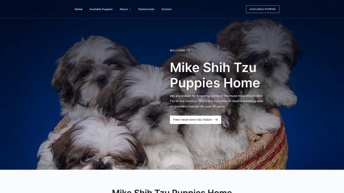 Mikeshihtzupuppieshome.com - Shihtzu Puppy Scam Review