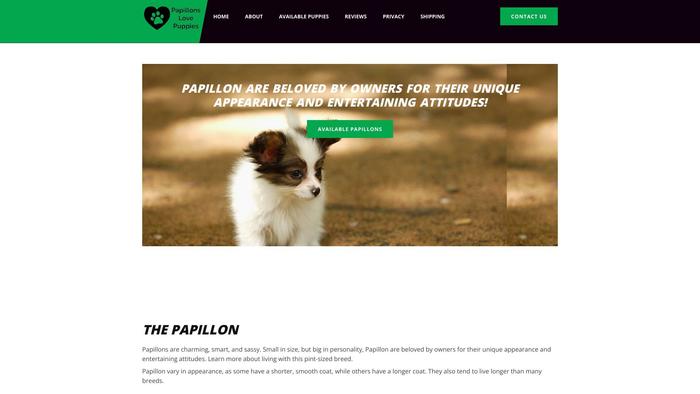 Papillonlovespuppies.com - Papillon Puppy Scam Review