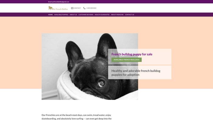 Perfrenchbullies.com - French Bulldog Puppy Scam Review