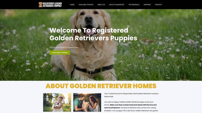 Registeredgoldenretrieverspuppies.com - Golden Retriever Puppy Scam Review