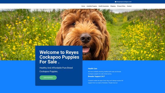 Reyescockapoo.com - Cockapoo Puppy Scam Review