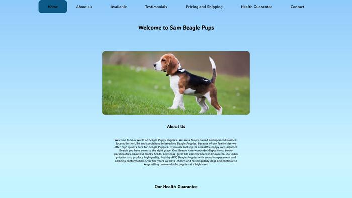 Sambeaglepups.com - Beagle Puppy Scam Review