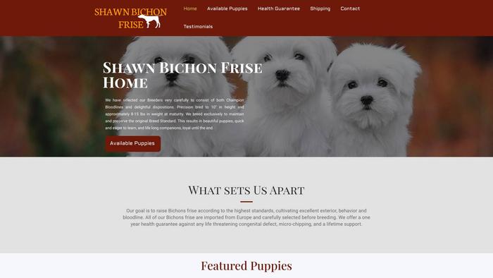 Shawnbichonfrisehome.com - Bichon Frise Puppy Scam Review