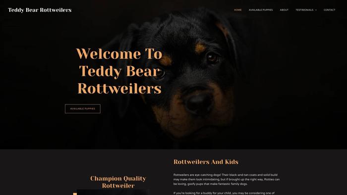 Teddybearrottweilers.com - Rottweiler Puppy Scam Review