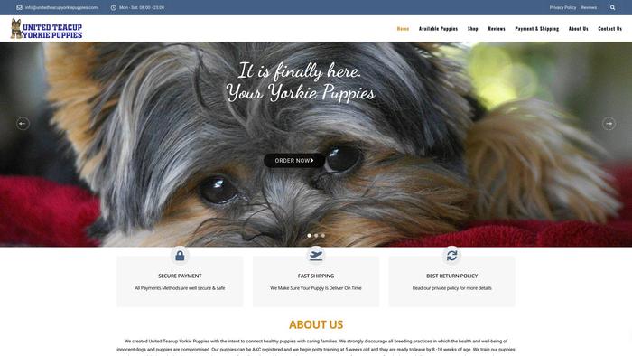 Unitedteacupyorkiepuppies.com - Yorkshire Terrier Puppy Scam Review