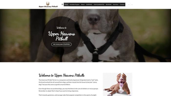 Upperheavenspitbull.com - Pit Bull Puppy Scam Review