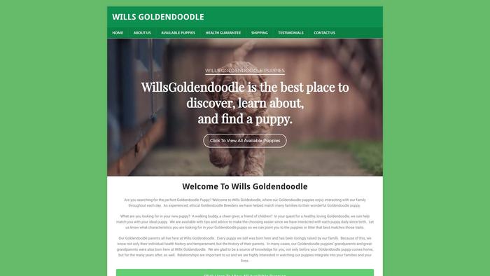 Willsgoldendoodle.com - Golden Doodle Puppy Scam Review