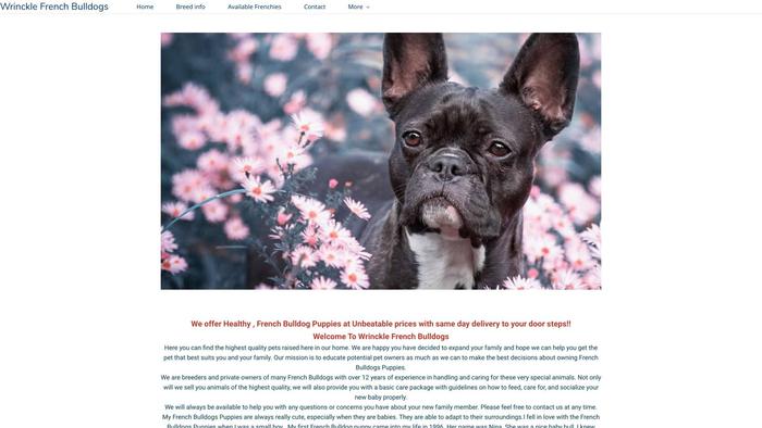 Wrincklefrenchbulldogs.com - French Bulldog Puppy Scam Review