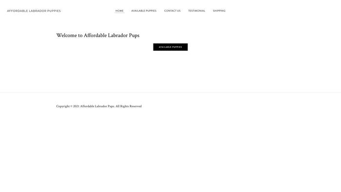 Affordablelabrador.com - Labrador Puppy Scam Review