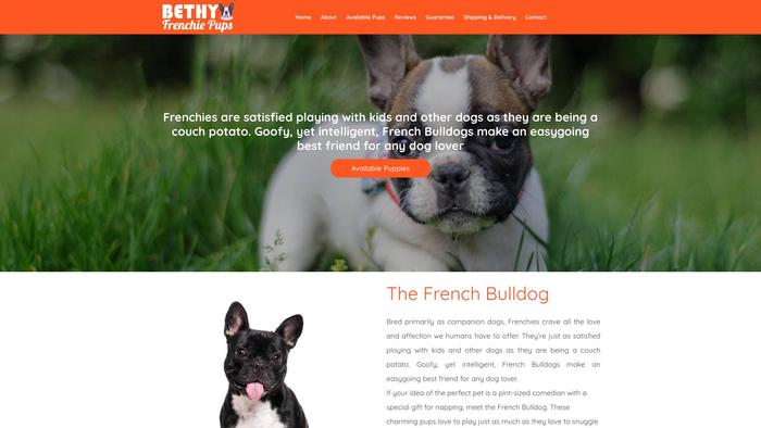 Bethyfrenchiepups.com - French Bulldog Puppy Scam Review