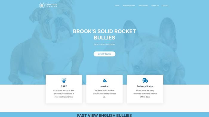 Brooksolidrockbullies.com - French Bulldog Puppy Scam Review