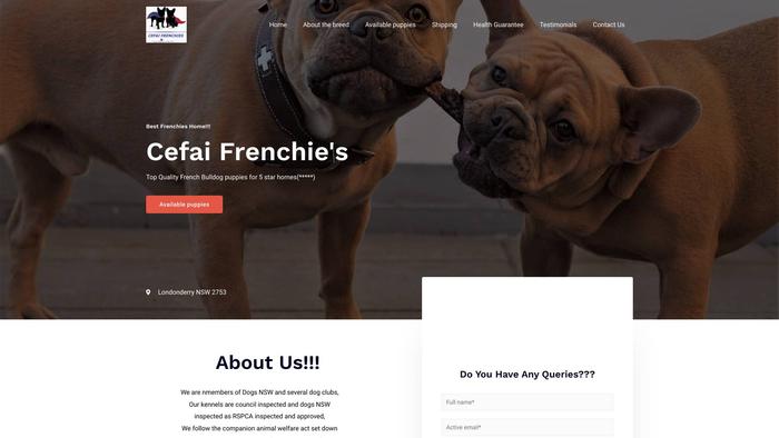 Cefaifrenchies.com - French Bulldog Puppy Scam Review