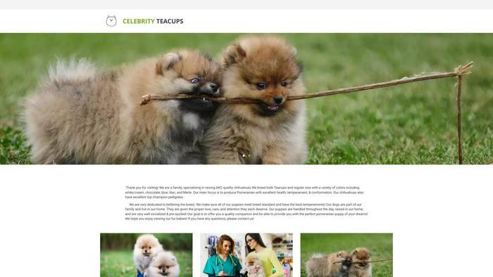 Celebrityteacuppomeranianpups.com - Pomeranian Puppy Scam Review