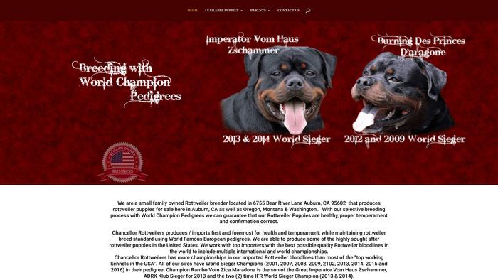 Chancellorrottweilerpuppies.com - Rottweiler Puppy Scam Review