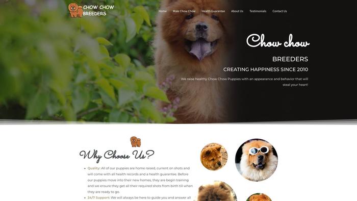 Chowchowbreeders.com - Chowchow Puppy Scam Review