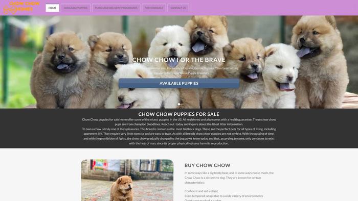 Chowchowpuppieshome.xyz - Chowchow Puppy Scam Review