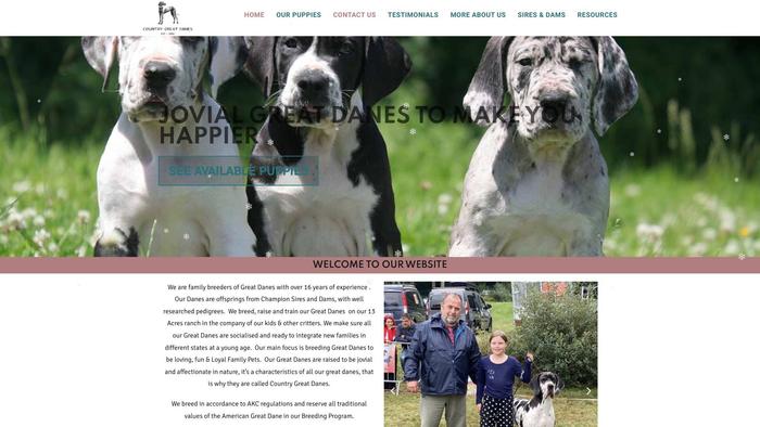 Countrygreatdanes.com - Great Dane Puppy Scam Review