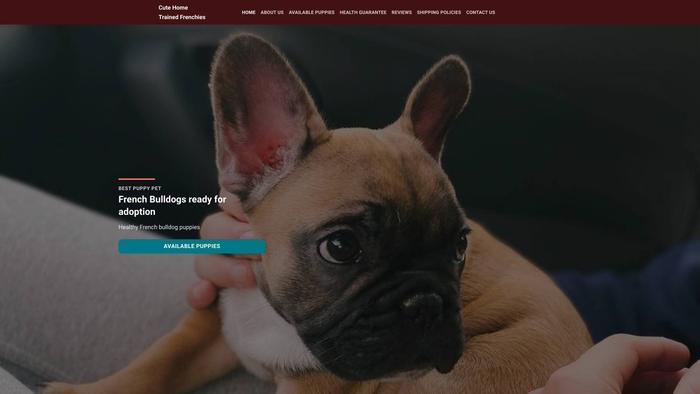 Cutehometrainedfrenchies.com - French Bulldog Puppy Scam Review