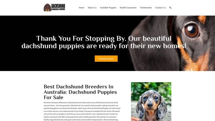 Dachshundlovershome.com - Dachshund Puppy Scam Review