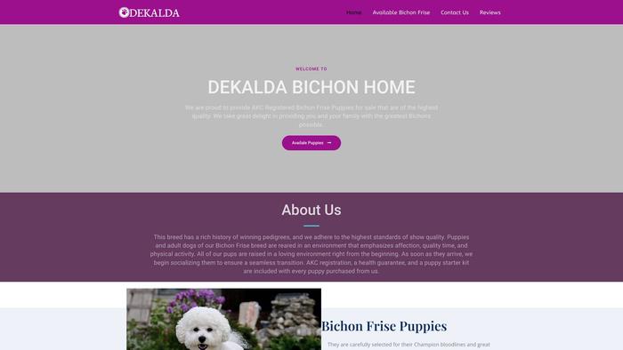 Dekaldabichon.com - Bichon Frise Puppy Scam Review