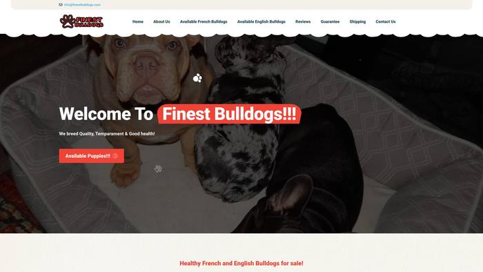 Finestbulldogs.com - French Bulldog Puppy Scam Review