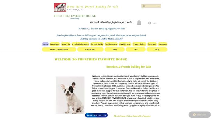 Frenchiesfavoritehouse.com - French Bulldog Puppy Scam Review