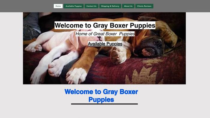 Grayboxerpuppies.com - Boxer Puppy Scam Review