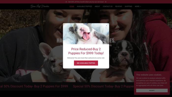 Greenleaffrenchies.com - French Bulldog Puppy Scam Review