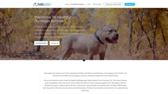 Healthybulldogskennel.com - English Bulldog Puppy Scam Review