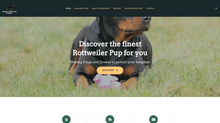 Healthyrottweilerpuppies.com - Rottweiler Puppy Scam Review