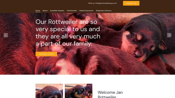 Janrottweilerpups.com - Rottweiler Puppy Scam Review