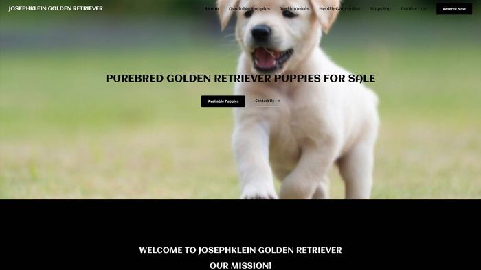 Josephkleingoldenretriever.com - Golden Retriever Puppy Scam Review