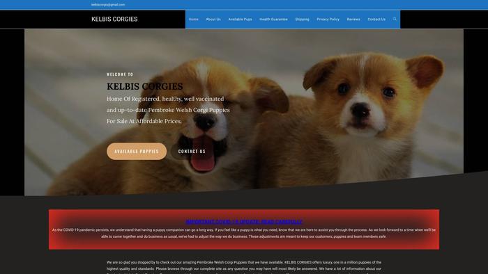 Kelbiscorgies.com - Corgi Puppy Scam Review