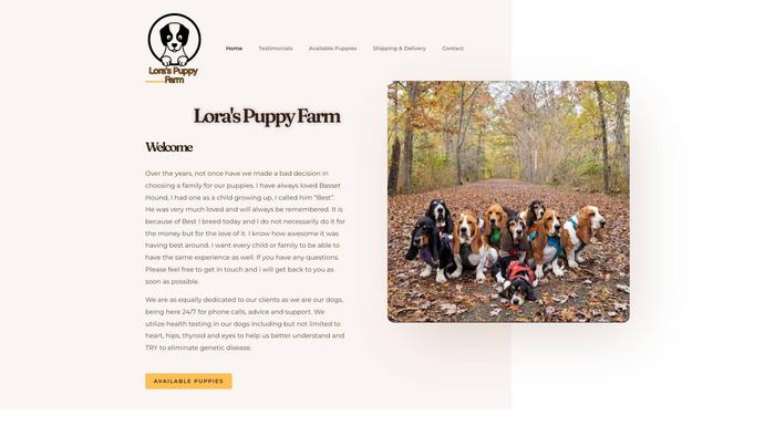 Lorapuppyfarm.com - Bernedoodle Puppy Scam Review