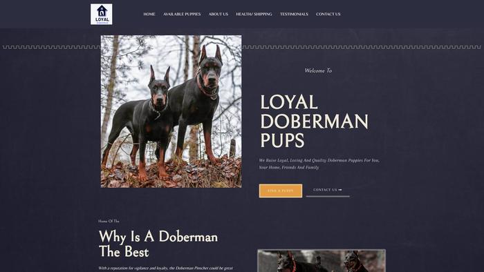 Loyaldobermanpups.com - Doberman Pinscher Puppy Scam Review