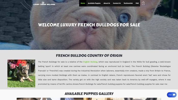 Luxuriousfrenchbulldogsforsaleom.com - French Bulldog Puppy Scam Review